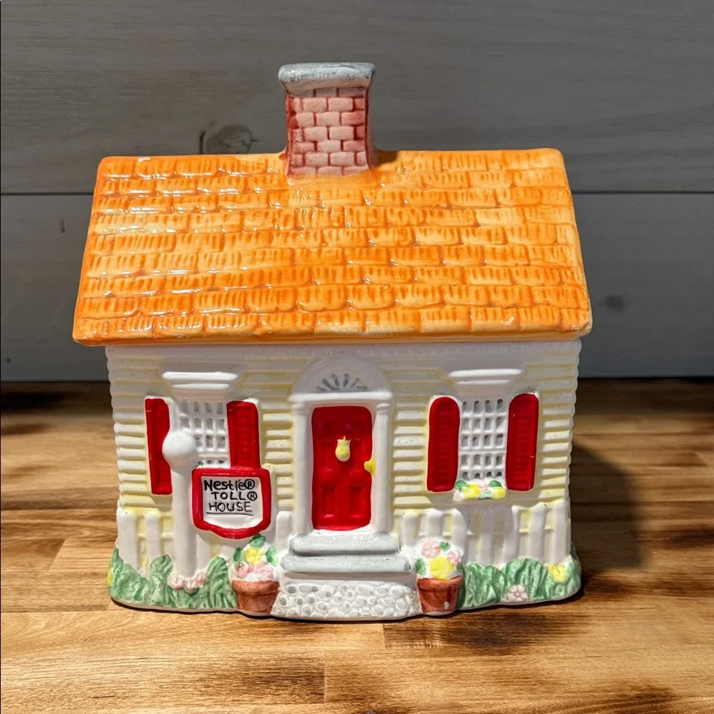 Vintage Nestle Toll House Cookie Jar ~1992 Limited Edition - Picture 1 of 12
